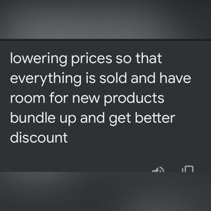 Lowering prices